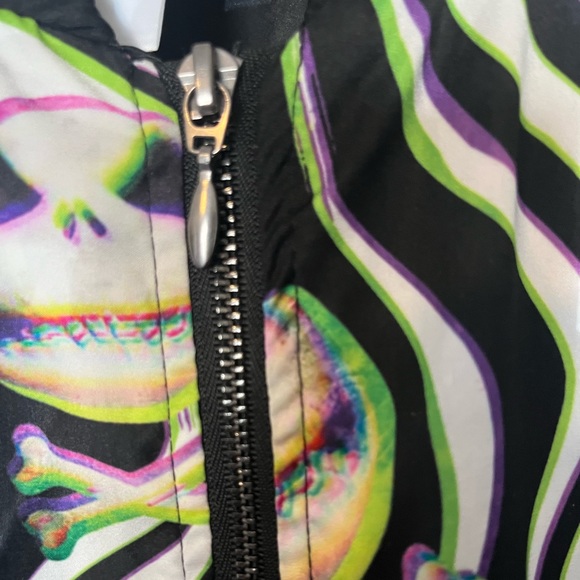 Jack Skellington all over printed zip up jacket - Picture 4 of 6